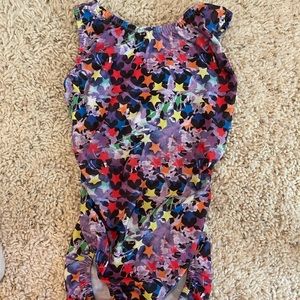 Foxy gymnastics leotard